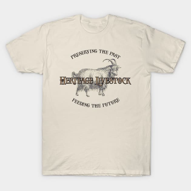 Heritage Livestock - Goat T-Shirt by Shepherd